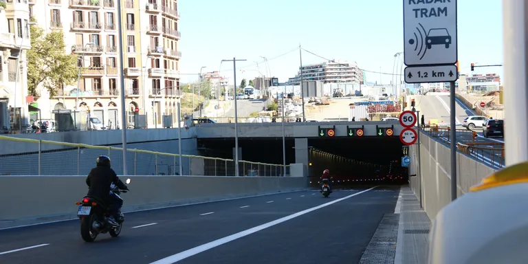 El túnel de Glòries en sentit Llobregat entrarà en servei la nit del 2 al 3 d'abril