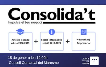 El CCM programa una nova edició del 'Consolida't' per a petites empreses i autònoms