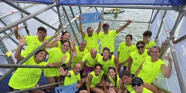 Els Atletes d’Altafulla col·laboren com a voluntaris en el Campionat d’Europa de Triatló a Tarragona