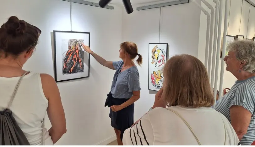 Ursula Kuhlow exposa a la Galeria TAMI