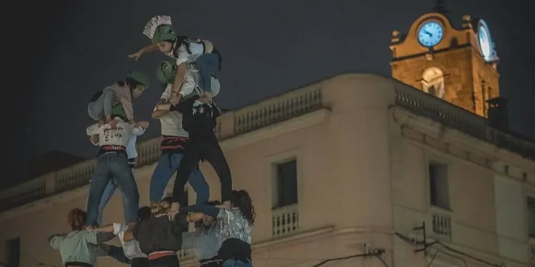 Els Castellers de Mollet afronten la seva Diada amb el repte del 7 de 7
