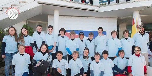 Edu Ferrer, Max Urquizu, Teo Parés, i Lucas Parés, representants catalans a la Copa d’Espanya d’Optimist