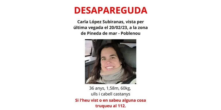 Continua la mobilització veïnal i policial per la cerca de Carla López