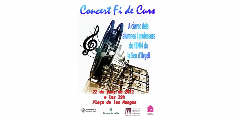 L'Escola Municipal de Música celebra el final de curs amb un concert a la plaça de Les Monges