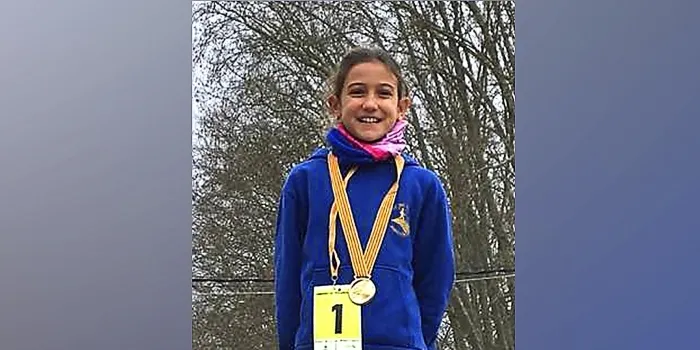 Marta Mitjans, primera al Cros de Vidreres