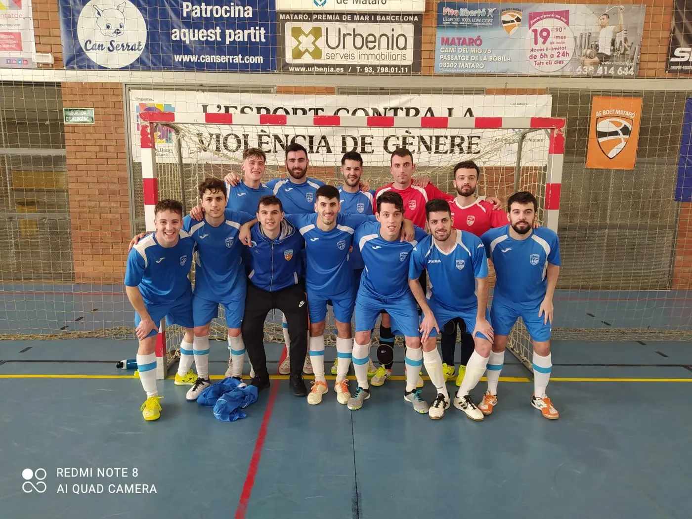 L’equip masculí de futsal consolida l’accés a la fase d’ascens