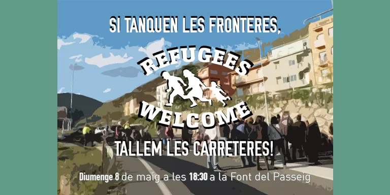 Noves protestes de la Plataforma Suport Refugiades Alt Urgell