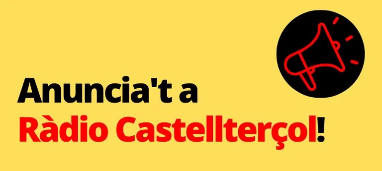 Anuncia’t a Ràdio Castellterçol!
