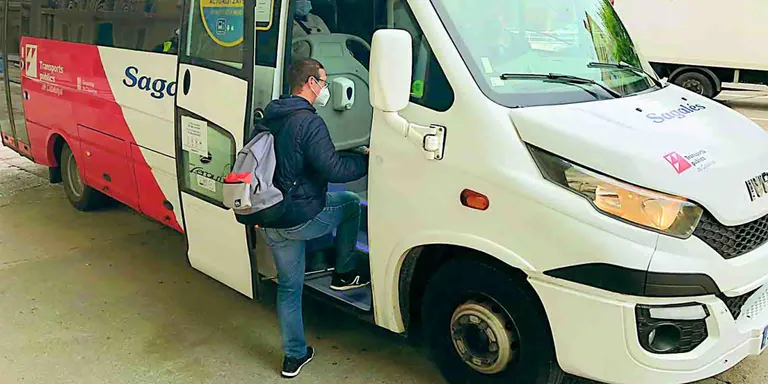 L’autobús que connecta els dos Arenys amb l’Hospital de Mataró dobla els usuaris diaris
