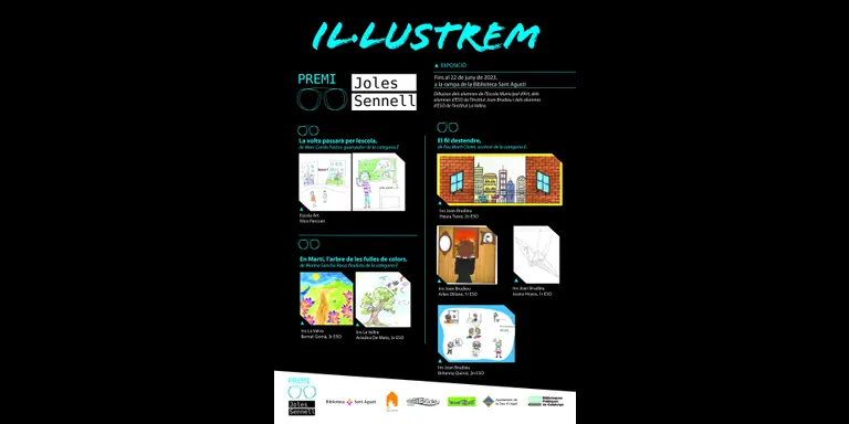 La Biblioteca Sant Agustí ofereix l'exposició 'Il·lustrem', vinculada al Premi Joles Sennell de contes infantils