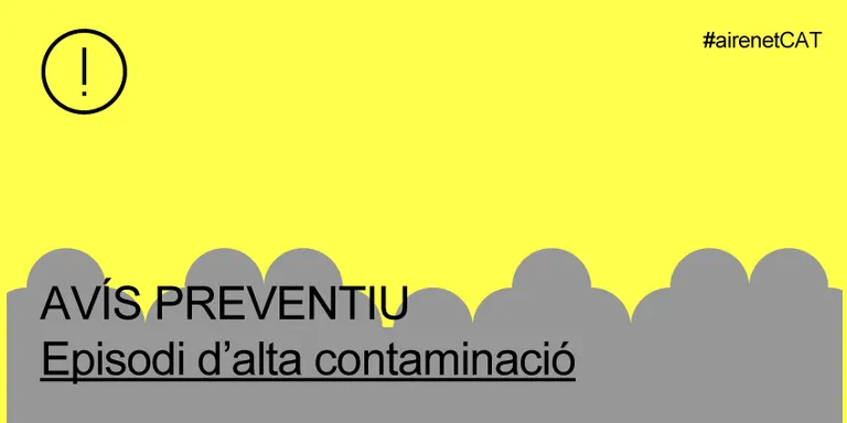 Una intrusió de pols africana dispara els nivells de partícules a tot Catalunya i fa activar un avís preventiu per contaminació atmosfèrica