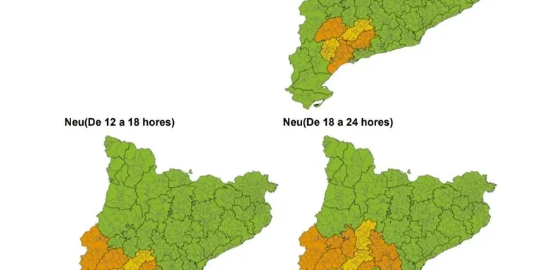 Activat en fase de prealerta el pla Neucat per la previsió de nevades