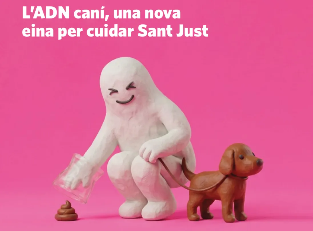 Sant Just estrena una web per consultar tota la informació sobre el registre genètic caní obligatori