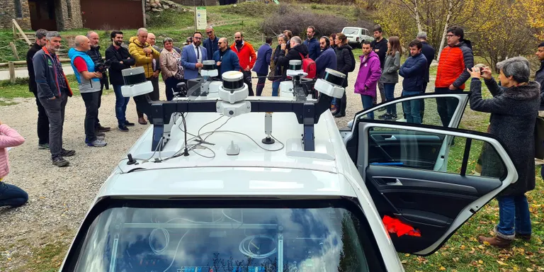 Territori engega al Parc Natural de l'Alt Pirineu un projecte pioner al medi rural de transport públic amb vehicle autònom