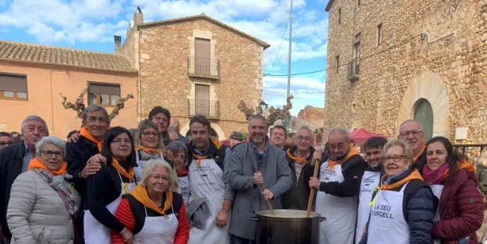 Participació de la Confraria de Sant Antoni de la Seu d'Urgell en la Trobada de Ranxos de Catalunya