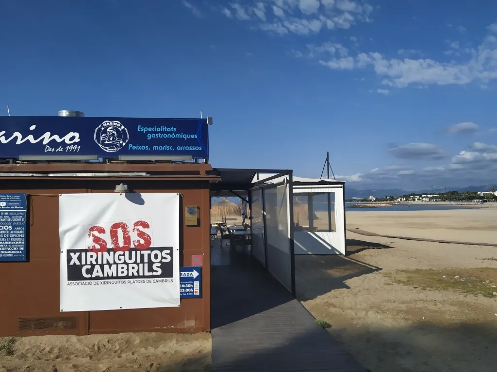 L’Associació de Xiringuitos de Cambrils alerta que el municipi no tindrà guinguetes a les platges el proper estiu