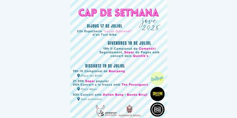 Toni Albà obrirà el Cap de Setmana Jove de Solsona amb l'espectacle "Locus Operandi"