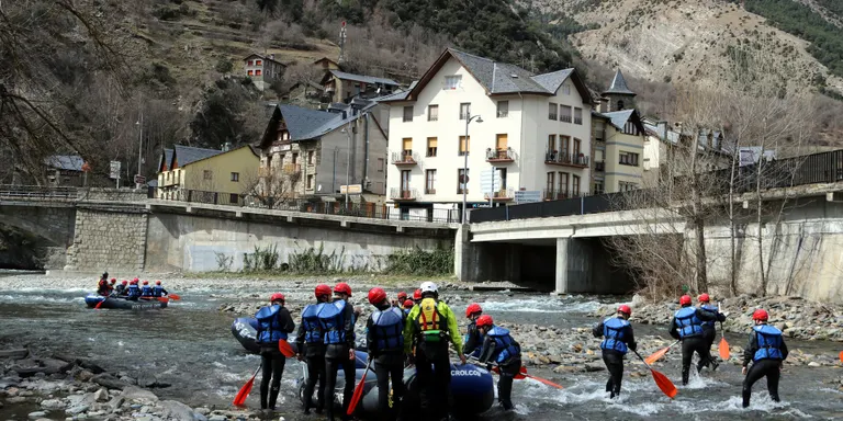 Tret de sortida a la temporada d'esports d'aventura al Pallars Sobirà