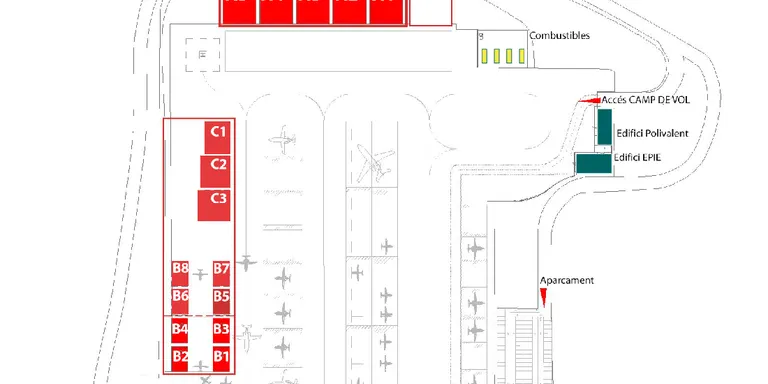 El DPTOP licita la construcció de 16 hangars i un restaurant a l'aeroport de Pirineus - la Seu d'Urgell