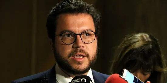 Pere Aragonès (ERC): "Ens presentem amb la voluntat de guanyar i governar amb les forces sobiranistes"