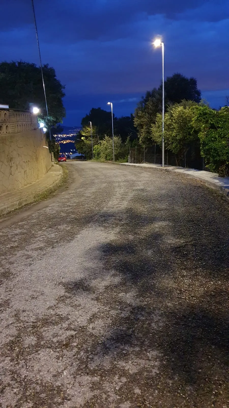 Acaba una nova fase de la renovació de l'enllumenat de El Farell