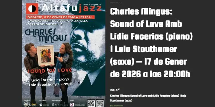 La Violeta d’Altafulla redescobreix aquest dissabte al músic Charles Mingus de la mà de l’Altafujazz