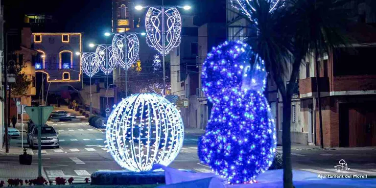 El Morell instal·larà enguany al voltant d'uns 220 llums de Nadal al poble