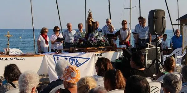 Aquest dilluns Festa en honor a la Mare de Déu del Carme a Altafulla