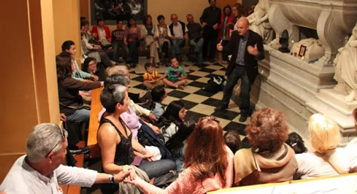 Les visites tenen molt d'Ã¨xit (foto: Ajuntament Arenys de Mar) 