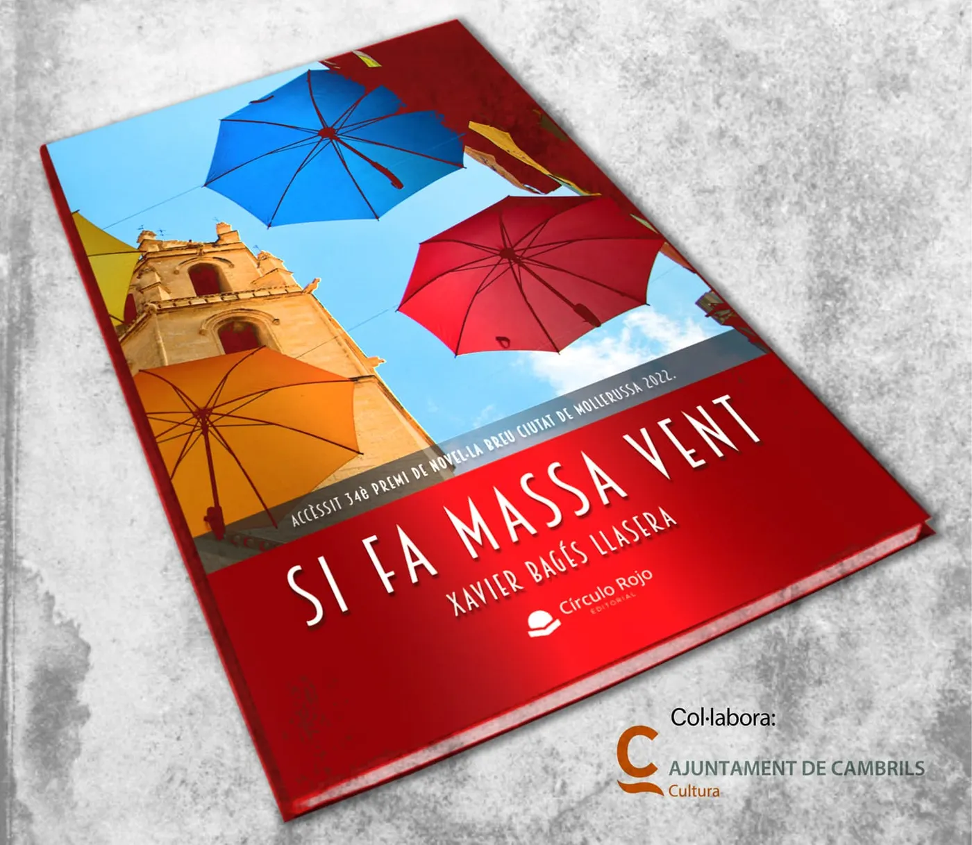 L’escriptor Xavier Bagés presenta aquesta tarda el llibre “ Si fa massa vent” a la Sala d’Actes del Centre Cultural