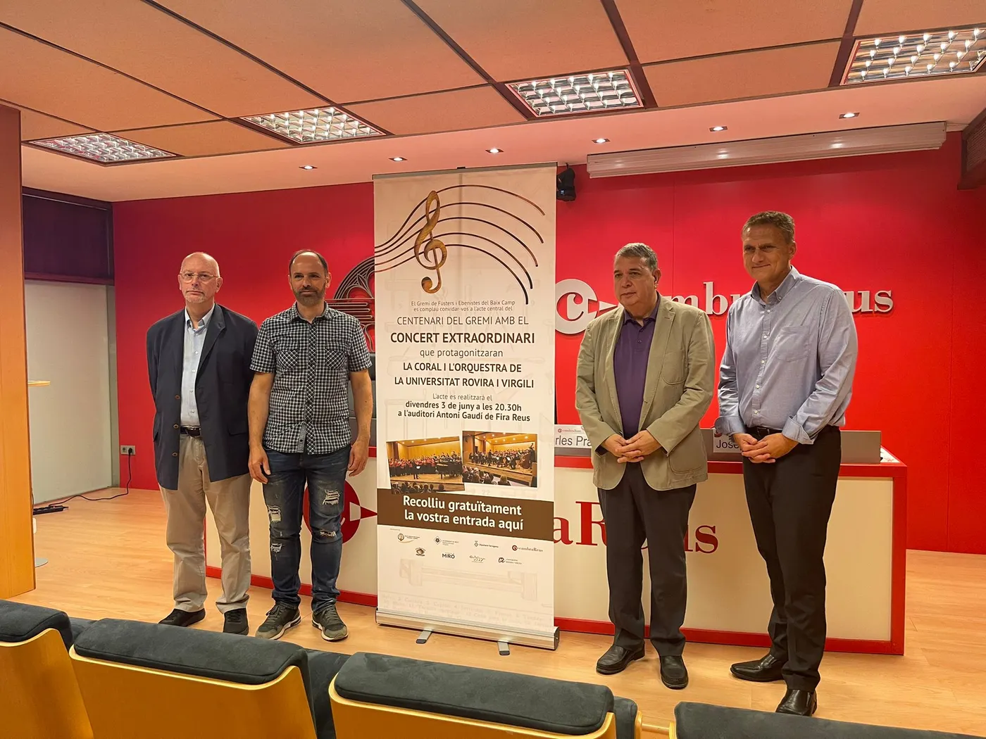El Gremi de Fusters i Ebenistes del Baix Camp podrà celebrar finalment el seu centenari