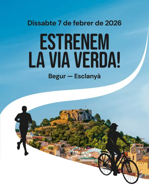 Begur estrena la nova Via Verda per connectar amb Esclanyà amb més seguretat i sostenibilitat