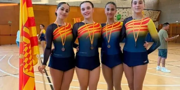 Una plata i diversos bons resultats més del CP Roda de Berà en la Copa Catalunya
