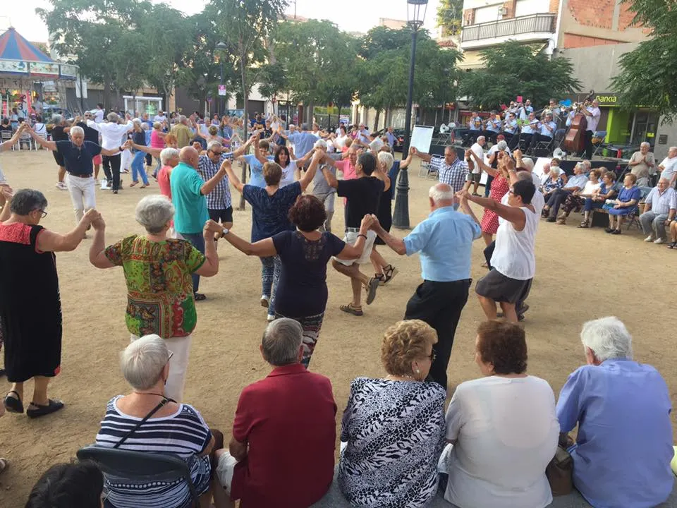 Record per la Maria Serrat a l'audició de sardanes d'aquest dimarts