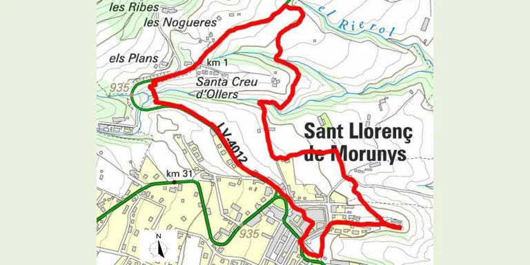 La ruta de les pomeres s'incorpora al parc de camins i senders de la Vall de Lord