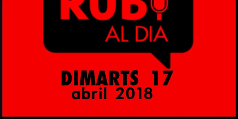 RUBÍ AL DIA dimarts 17 ABRIL 2018