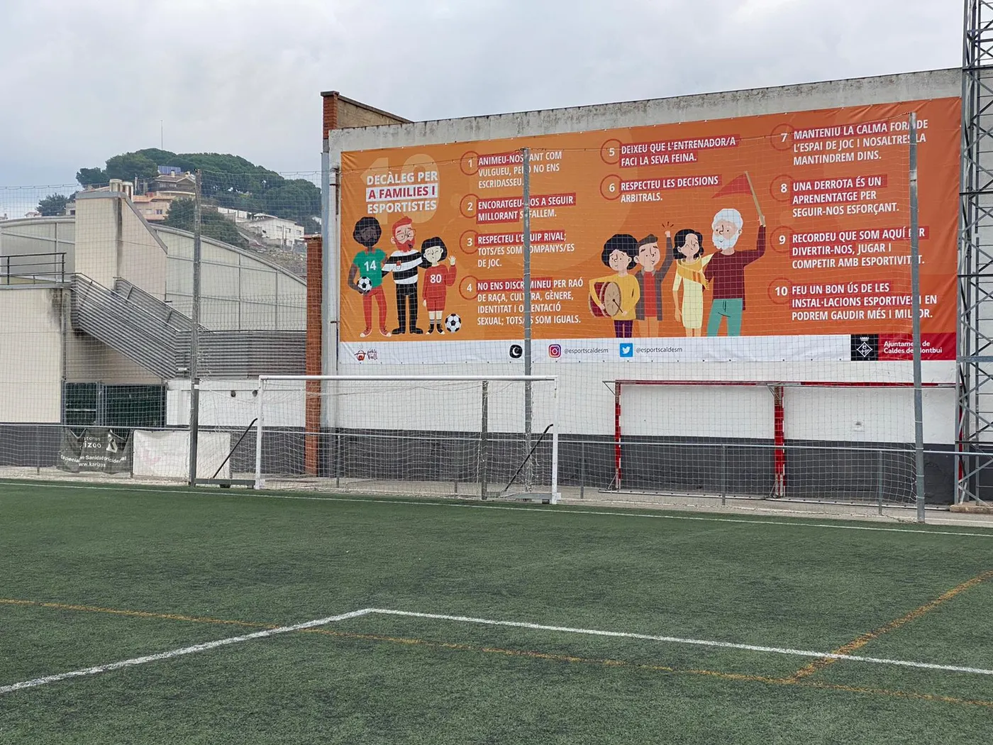La regidoria d'esports i les entitats calderines elaboren un decàleg de valors