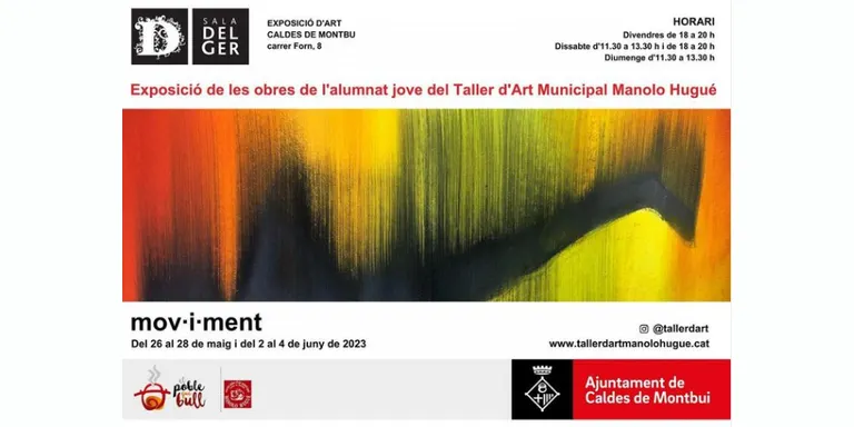 Els alumnes joves del Taller d’Art Manolo Hugué exposaran les obres que han fet durant el curs a la Sala Delger