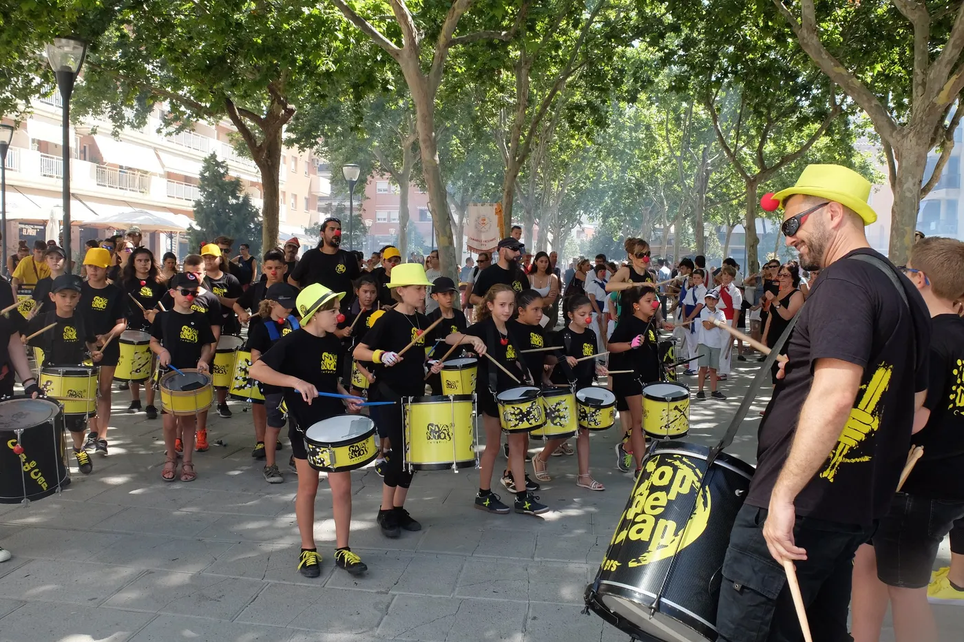 El Festival de Percussió, la diada castellera i la Revetlla Jove, plats forts de la Festa Major de Sant Pere