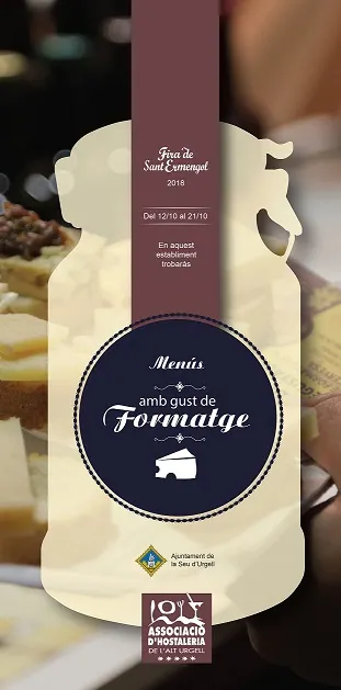 Vuit restaurants ofereixen els menús 'Amb gust de formatge', que amplien dates