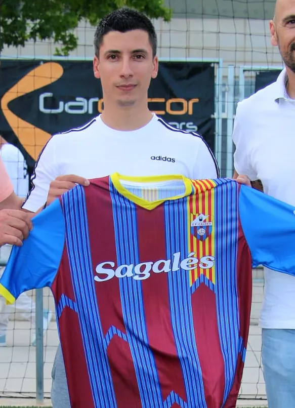 L’entrenador del CF Caldes, Arnau Basagaña, valora la 3a posició de l’equip a Primera Catalana