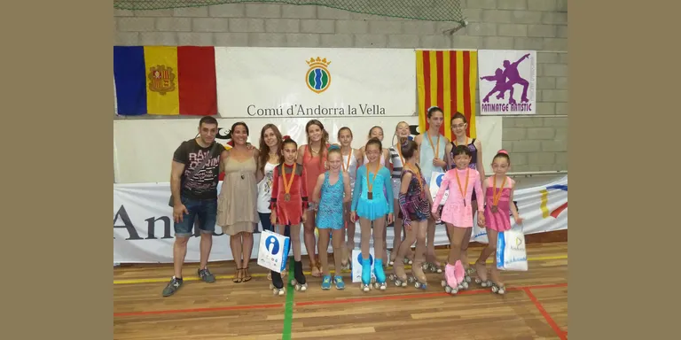 Aina Rubio i Paula Moliné, classificades pels Campionats de Catalunya de Patinatge