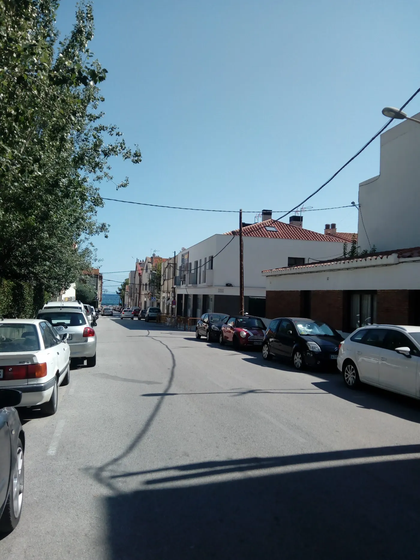 Obres de reparació a Via Octaviana