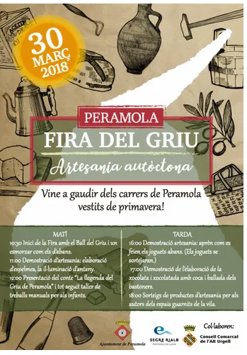 Peramola ofereix aquest divendres la Fira del Griu