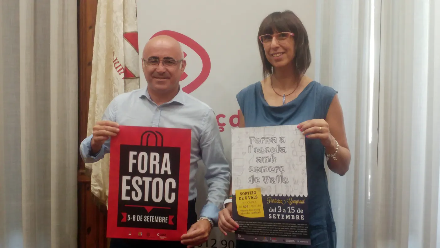 Torna a l’escola amb Comerç de Valls i la fira Fora Estoc