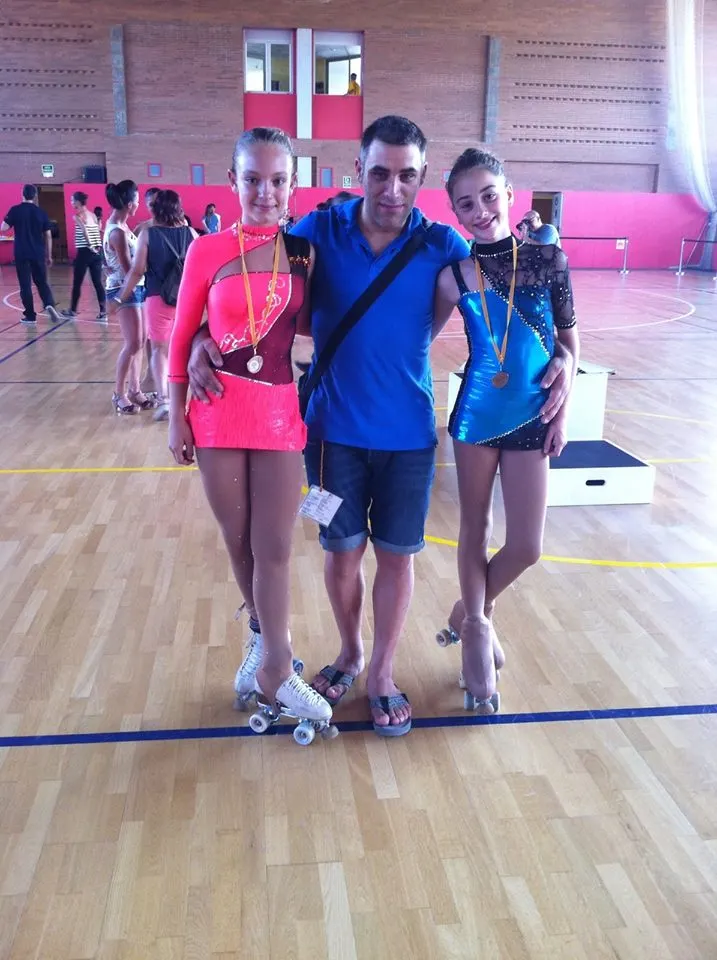 Andrea Tarrés, amb Xavi Orrit i Aina Rubio