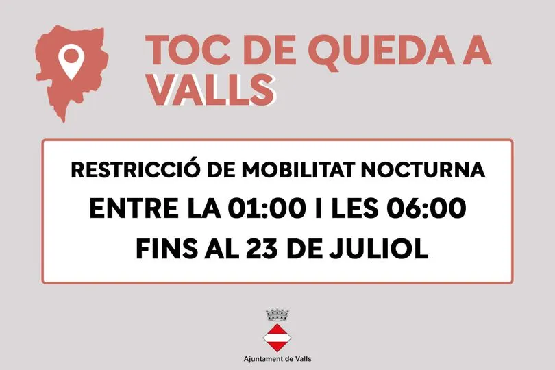 Valls aplica el toc de queda nocturn