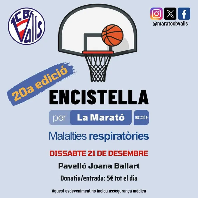 L’encistella per la Marató torna al Joana Ballart