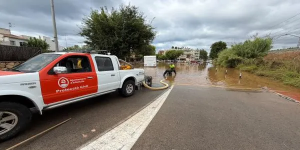 La pluja d’aquest dissabte deixa 140 l/m2 a Altafulla