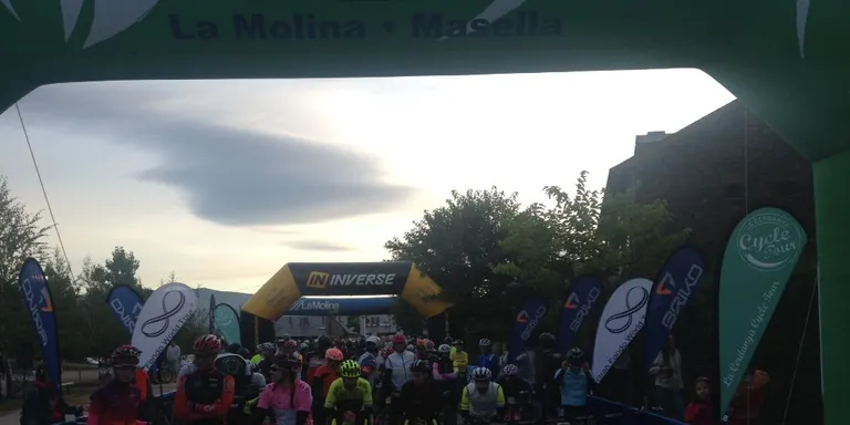 Minut de silenci en record d'Emili Vicente a la Cerdanya Cycle Tour